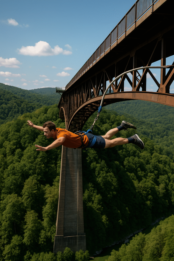 La passion des sports extrêmes et l’attrait pour le saut à l’élastique