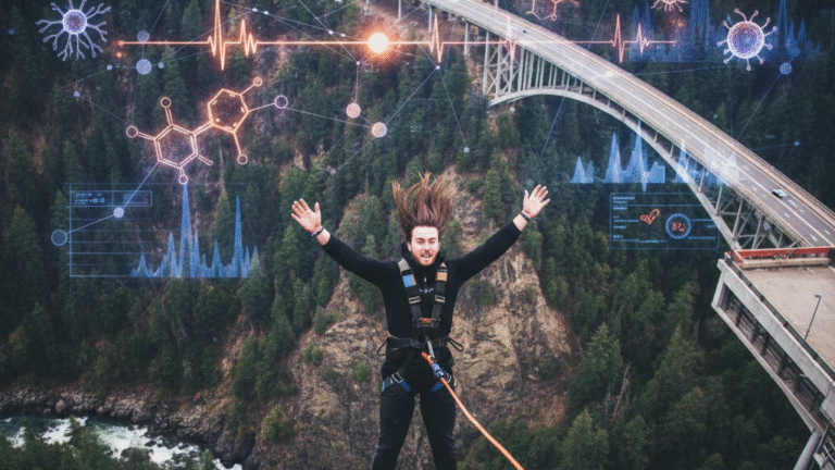 Ce que la science dit sur l’adrénaline et le saut à l’élastique