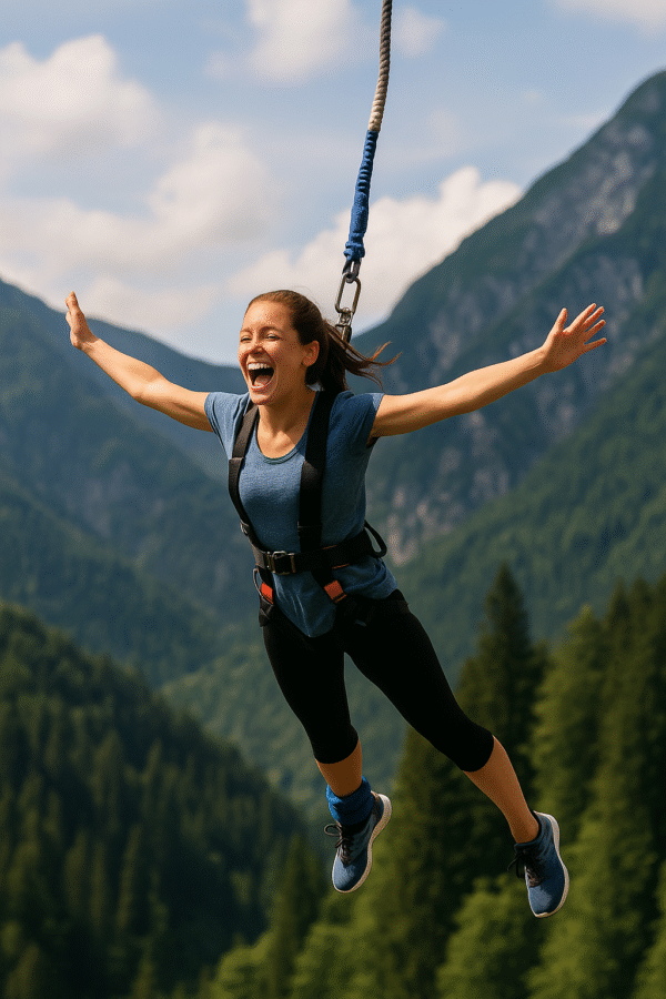 Comment se préparer physiquement et mentalement à un saut à l’élastique