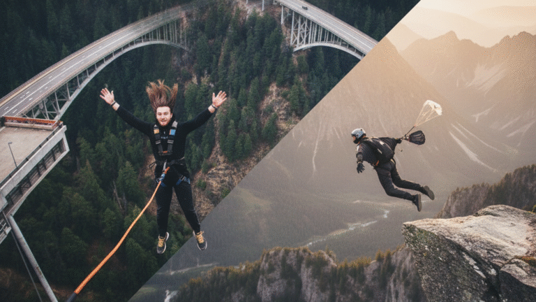 Du saut à l’élastique au base jump quand l’extrême devient un style de vie