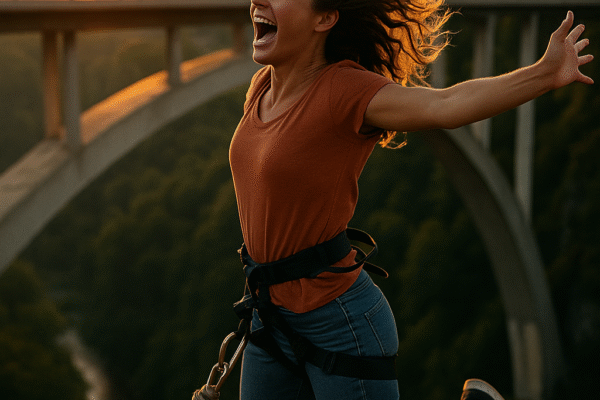 Le saut à l’élastique, une thérapie contre la peur ?