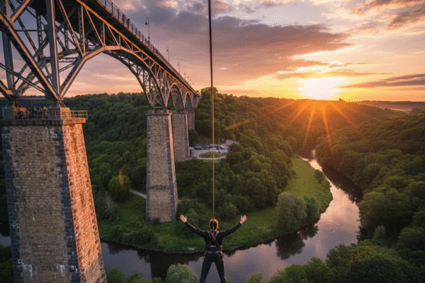 Les plus beaux sites de saut à l’élastique en France et en Europe
