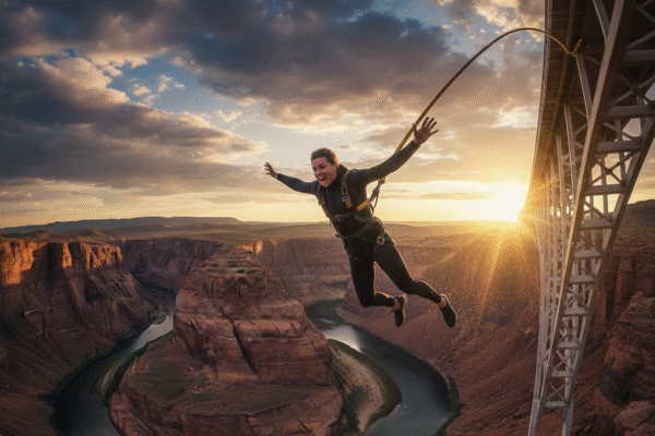 Saut à l’élastique : le frisson ultime de la liberté